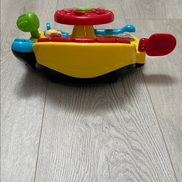 👶🏻 VTECH Turn & Learn Drivers Activity Steering Wheel Toy baby toddler like new - Picture 5 of 10